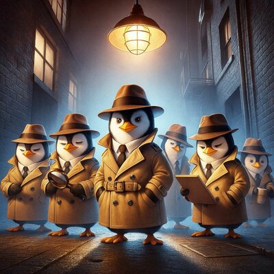 Милые Игрушки - Пингвины Детективы